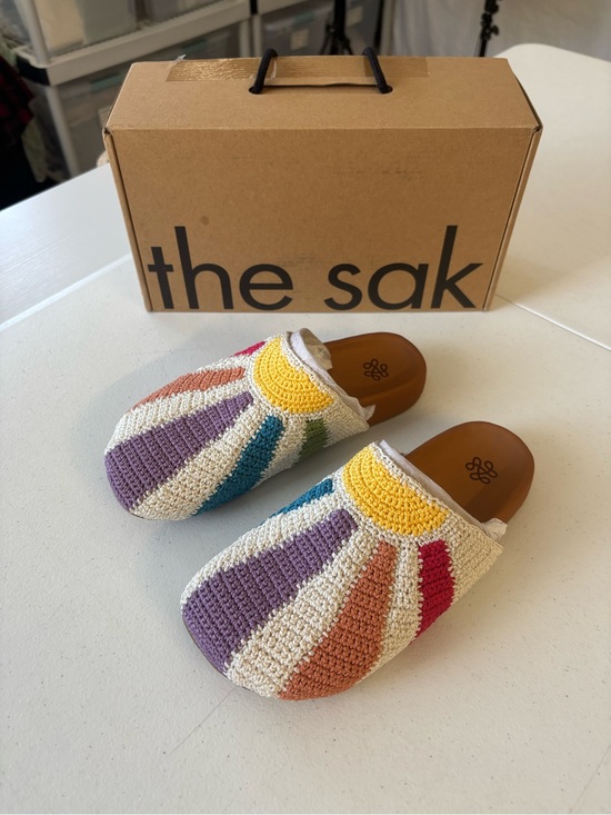The Sak Shoes - NEW The Sak Womens Bolinas Gen Clog Multi Sunbeam Size 8